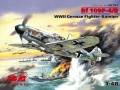 Zdjęcie główne produktu Messerschmitt Bf 109F-4/B 1:48 ICM 48104
