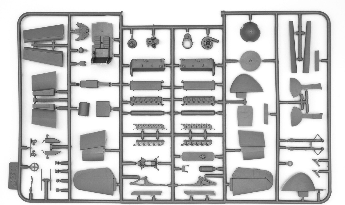 Zdjęcie dodatkowe produktu Messerschmitt Bf 109F-4/B 1:48 ICM 48104