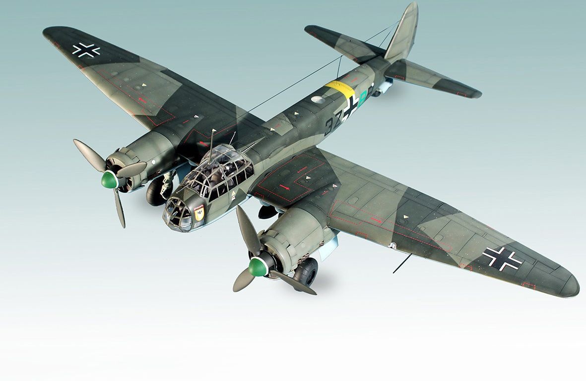 Zdjęcie dodatkowe produktu Ju 88A-4 WWII German Bomber 1:48 ICM 48233