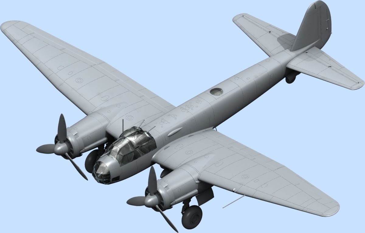 Zdjęcie dodatkowe produktu Ju 88A-4 WWII German Bomber 1:48 ICM 48233