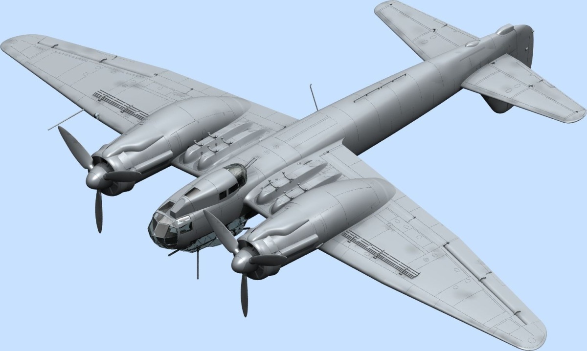 Zdjęcie dodatkowe produktu Ju 88A-4 WWII German Bomber 1:48 ICM 48233