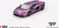 Zdjęcie dodatkowe produktu Lamborghini Countach LPI 800-4 Viola 30th (Left-Hand Boxed) 1:64 Mini GT 00865-L