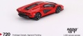 Zdjęcie dodatkowe produktu Lamborghini Countach LPI 800-4 Rosso Mars 1:64 Mini GT 00720
