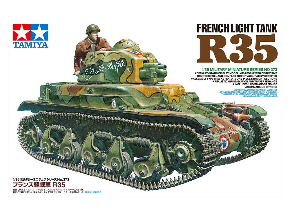 Zdjęcie główne produktu French Light Tank R35 1:35 Tamiya 35373