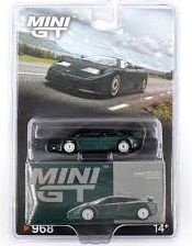Zdjęcie dodatkowe produktu Bugatti EB110 GT Verde Scuro (Blister Packaging) 1:64 Mini GT 00968-BL