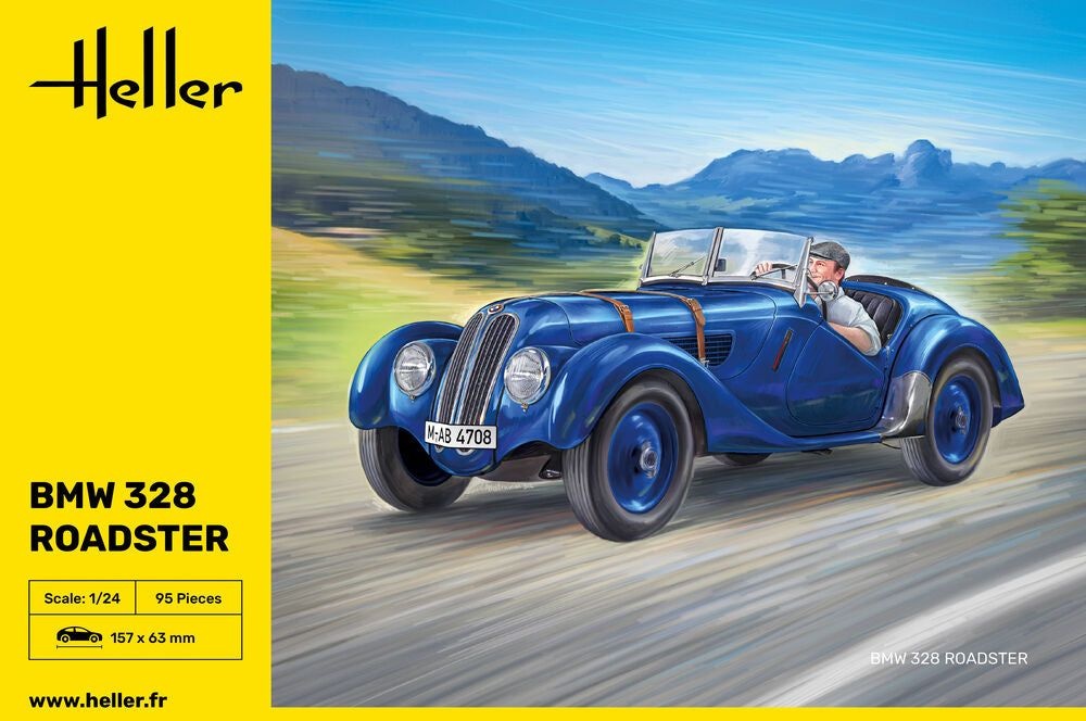 Zdjęcie dodatkowe produktu BMW 328 Roadster 1:24 Heller 80701