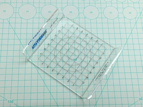 Acrylic Positioning and Carving Instrument (Measuring Grid) U-Star 90125
