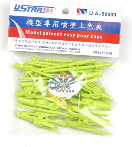U-Star 90030 Modeling Clips/Paint Sticks (20 pcs.)