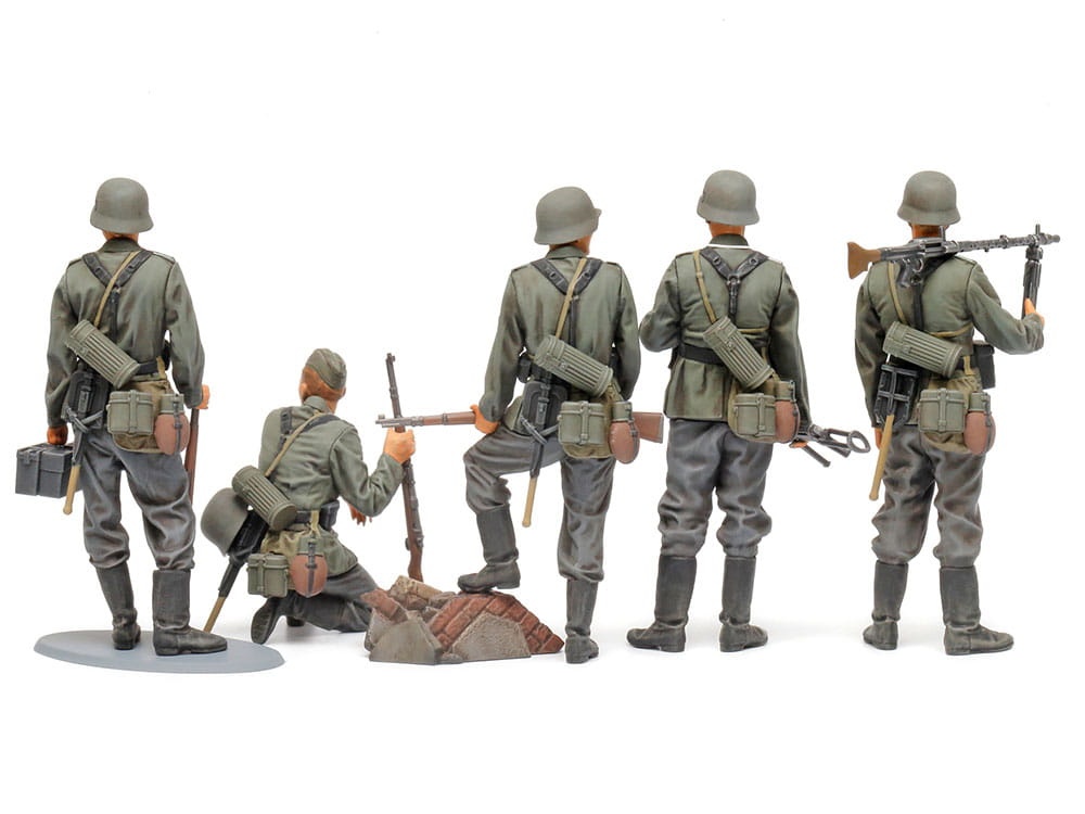 Zdjęcie dodatkowe produktu German Infantry Set (Mid-WWII) 1:35 Tamiya 35371