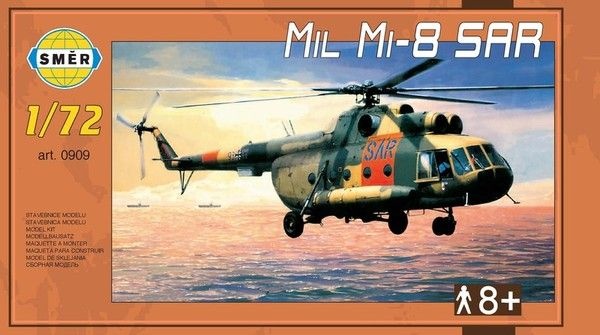 Zdjęcie główne produktu Mil Mi-8 SAR 1:72 Smer 0909