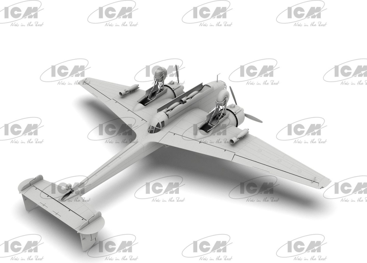 Zdjęcie dodatkowe produktu HP.52 Hampden B.Mk.I 1:48 ICM 48352