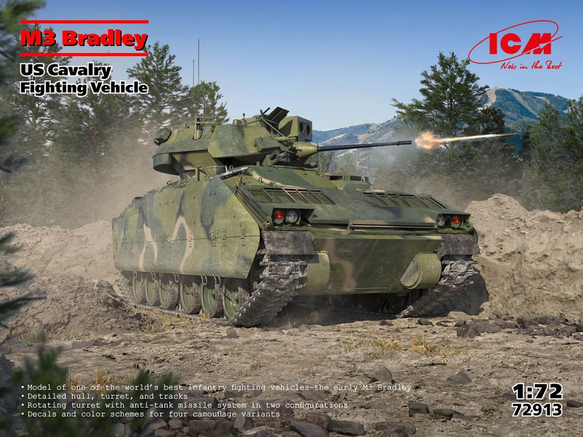 Zdjęcie główne produktu M3 Bradley 1:72 ICM 72913