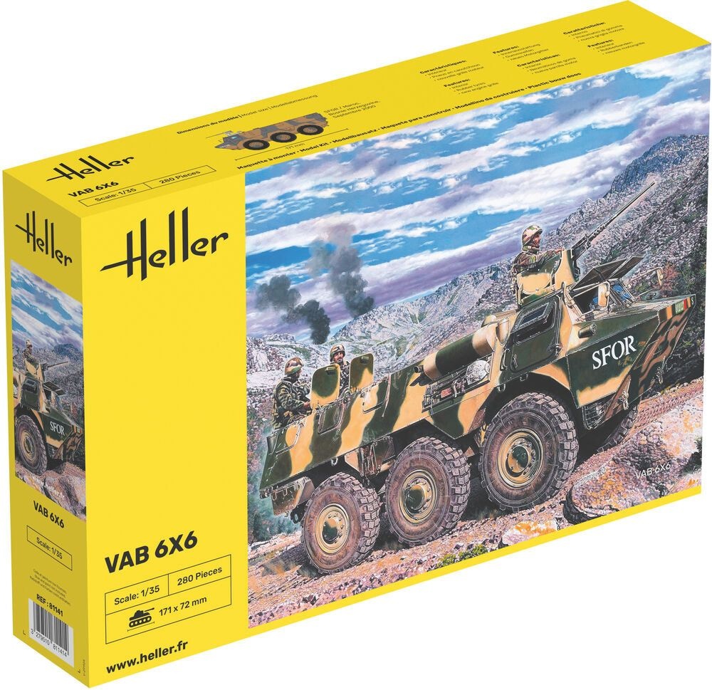 Zdjęcie główne produktu VAB 6x6 1:35 Heller 81141