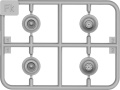 Zdjęcie dodatkowe produktu Kuchnia polowa AUF 3,6-36S 3t LKW PmQ600-Type 1:35 MiniArt 53037