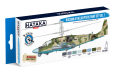 Zdjęcie główne produktu Zestaw farb Hataka Blue Line HTK-BS86 Russian AF Helicopters Paint Set Vol. 1