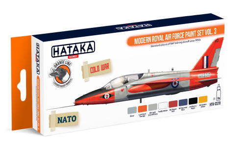 Modern Royal Air Force paint set vol. 3 Hataka CS70