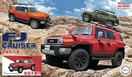 Toyota FJ Cruiser (red) 1:24 Fujimi 066370