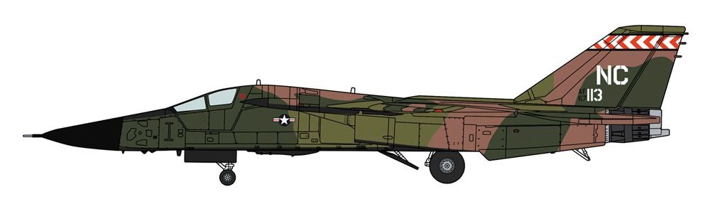 Zdjęcie dodatkowe produktu F-111a Aardvark wojna w Wietnamie 1:72 Hasegawa 02441
