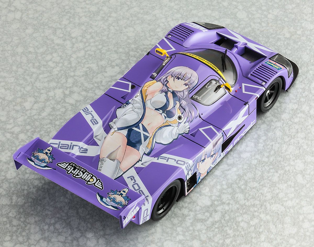 Zdjęcie dodatkowe produktu Sauber Mercedes C9 Claire Frost z Figurką 1:24 Hasegawa SP582