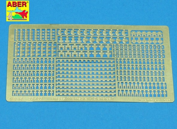 Zdjęcie główne produktu Zawiasy ruchome (typ II) 1:35 ABER 35A039