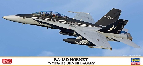 F/A-18D Hornet ``VMFA-115 Silver Eagles'' 1:72 Hasegawa 02497