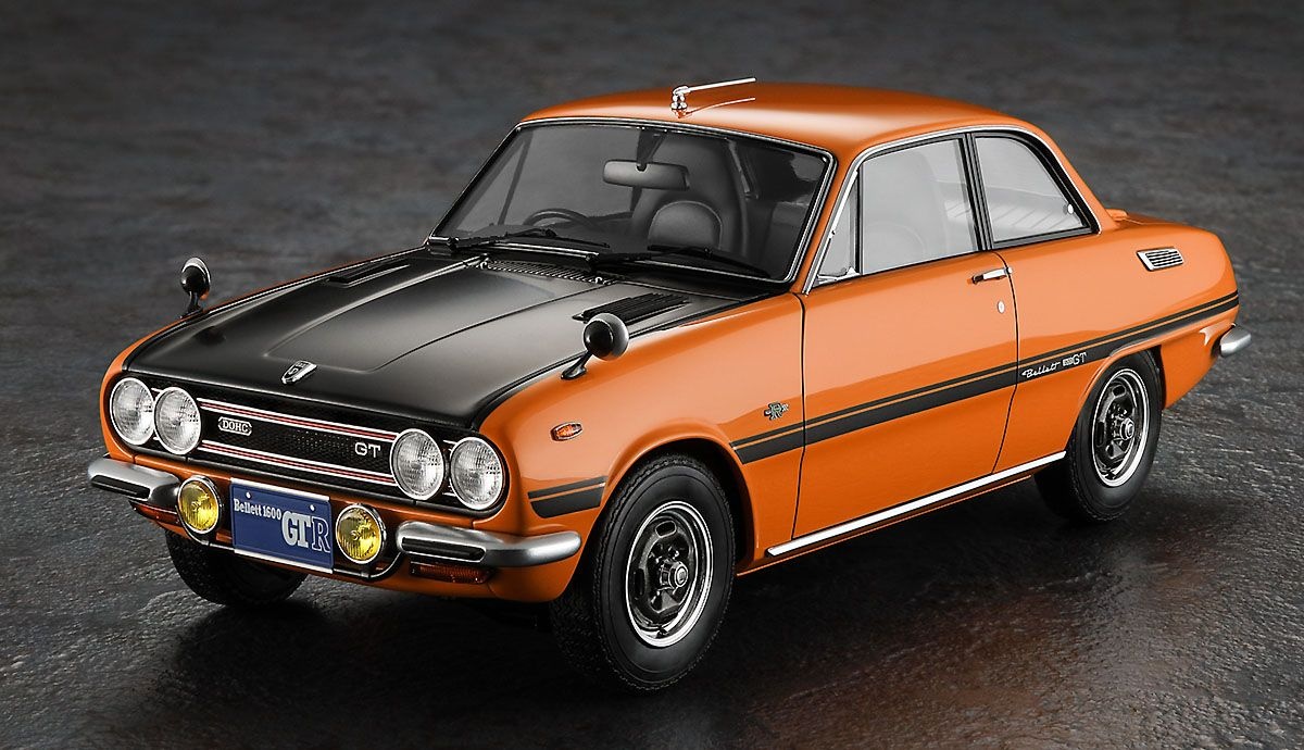 Zdjęcie dodatkowe produktu Isuzu Bellett 1600GTR Early Version (1969) Detail Up Version 1:24 Hasegawa SP649