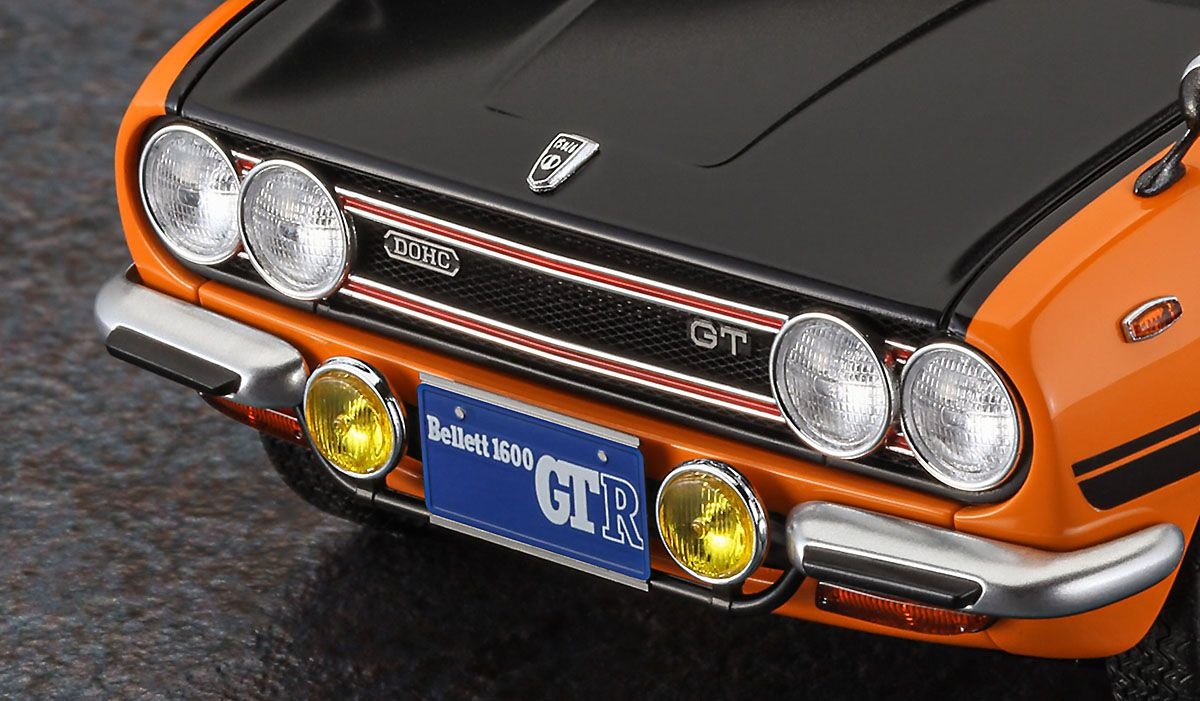 Zdjęcie dodatkowe produktu Isuzu Bellett 1600GTR Early Version (1969) Detail Up Version 1:24 Hasegawa SP649