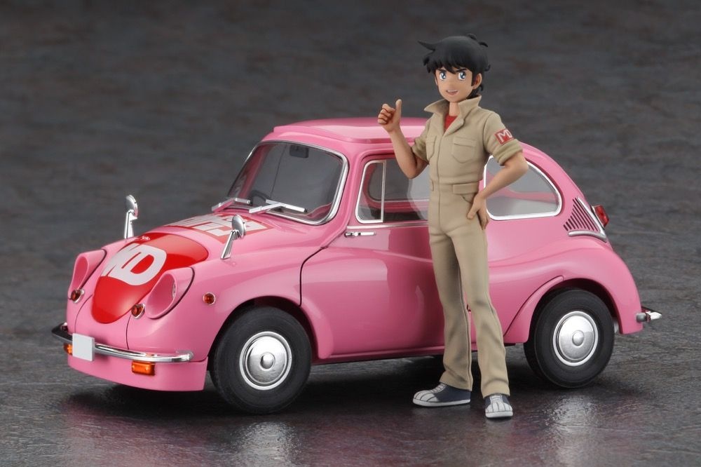 Zdjęcie dodatkowe produktu Subaru 360 z figurką Jun Kazami 1:24 Hasegawa 52454 (SP654)