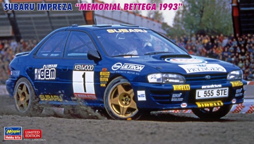 Subaru Impreza ª Memorial Bettega 1993º 1:24 Hasegawa 20768