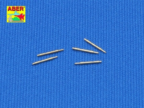 Set of 5 barrels for German MG 34 1:72 tank machine guns ABER 72L33