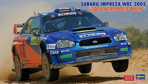 Subaru Impreza WRC 2005 `"2006 Acropolis Rally" 1:24 Hasegawa 20774