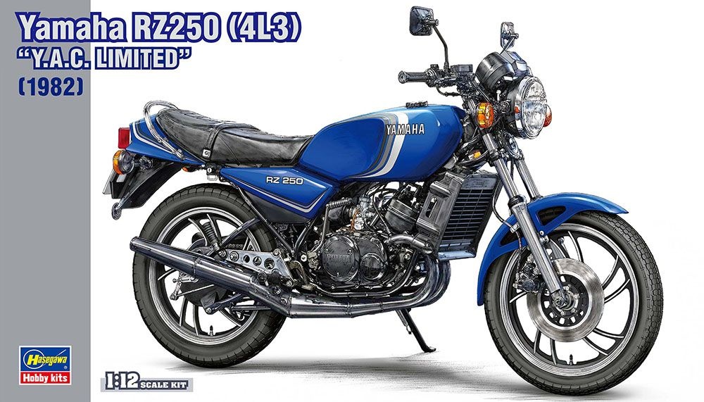 Zdjęcie główne produktu Yamaha RZ250 (4L3) "Y.A.C. Limited" (1982) 1:12 Hasegawa 21774