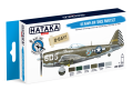 Zdjęcie główne produktu Hataka BS04.2 US Army Air Force paint set 6x17ml farba BS042