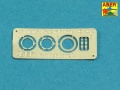 Zdjęcie dodatkowe produktu Lufa 7,5 cm z hamulcem wylotowym do Panther Ausf.G 1:35 ABER 35L-246