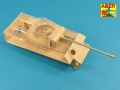Zdjęcie dodatkowe produktu Lufa 7,5 cm z hamulcem wylotowym do Panther Ausf.G 1:35 ABER 35L-246
