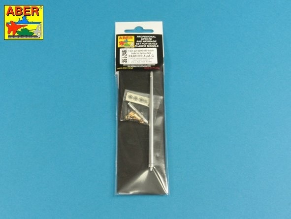Zdjęcie dodatkowe produktu Lufa 7,5 cm z hamulcem wylotowym do Panther Ausf.G 1:35 ABER 35L-246
