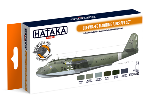 Luftwaffe Maritime Aircraft Paint Set Hataka HTK-CS120