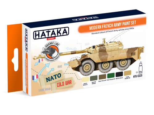 Modern French Army Hataka HTK-CS25 paint set
