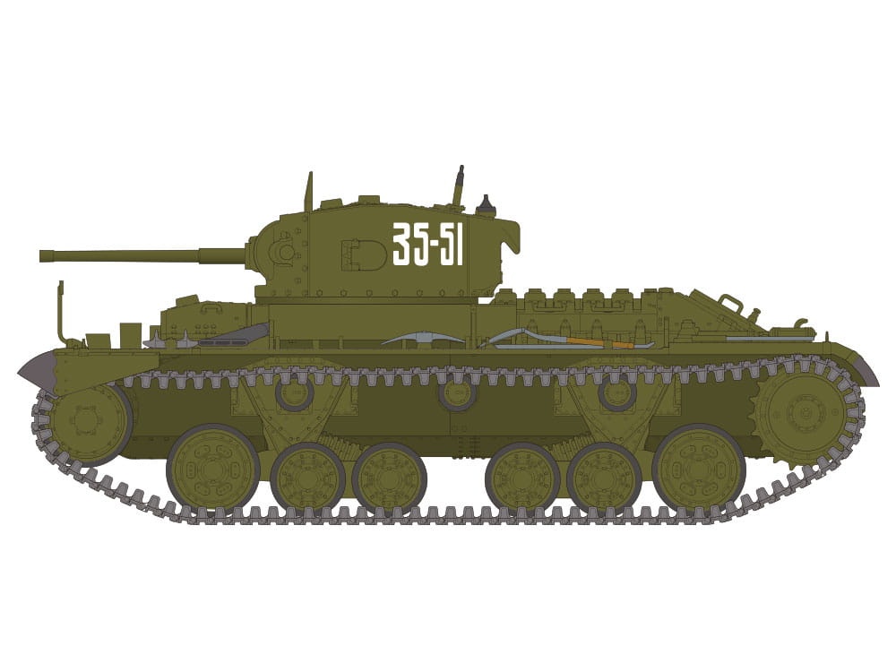 Zdjęcie dodatkowe produktu Valentine Mk.II/IV British Infantry Tank Mk.III 1:35 Tamiya 35352