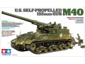 Zdjęcie główne produktu US Self-Propelled 155mm Gun M40 1:35 Tamiya 35351