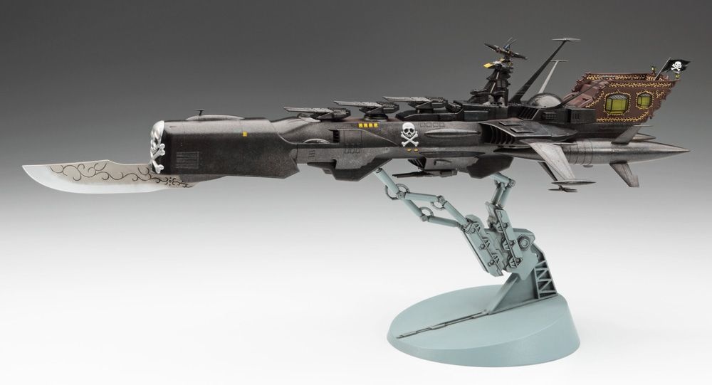 Zdjęcie dodatkowe produktu Space Pirate Battleship Arcadia Third Ship (Variant) Attack Enhanced Type 1:1500 Hasegawa 64815