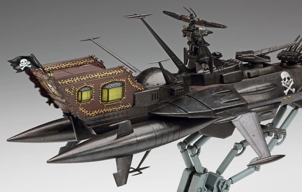 Zdjęcie dodatkowe produktu Space Pirate Battleship Arcadia Third Ship (Variant) Attack Enhanced Type 1:1500 Hasegawa 64815