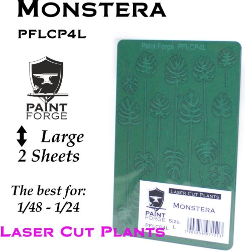 Monstera size L Paint Forge PFLCP4L