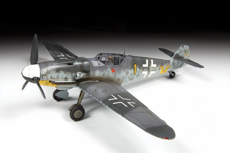 Zdjęcie dodatkowe produktu Messerschmitt Bf-109 G6 1:48 Zvezda 4816