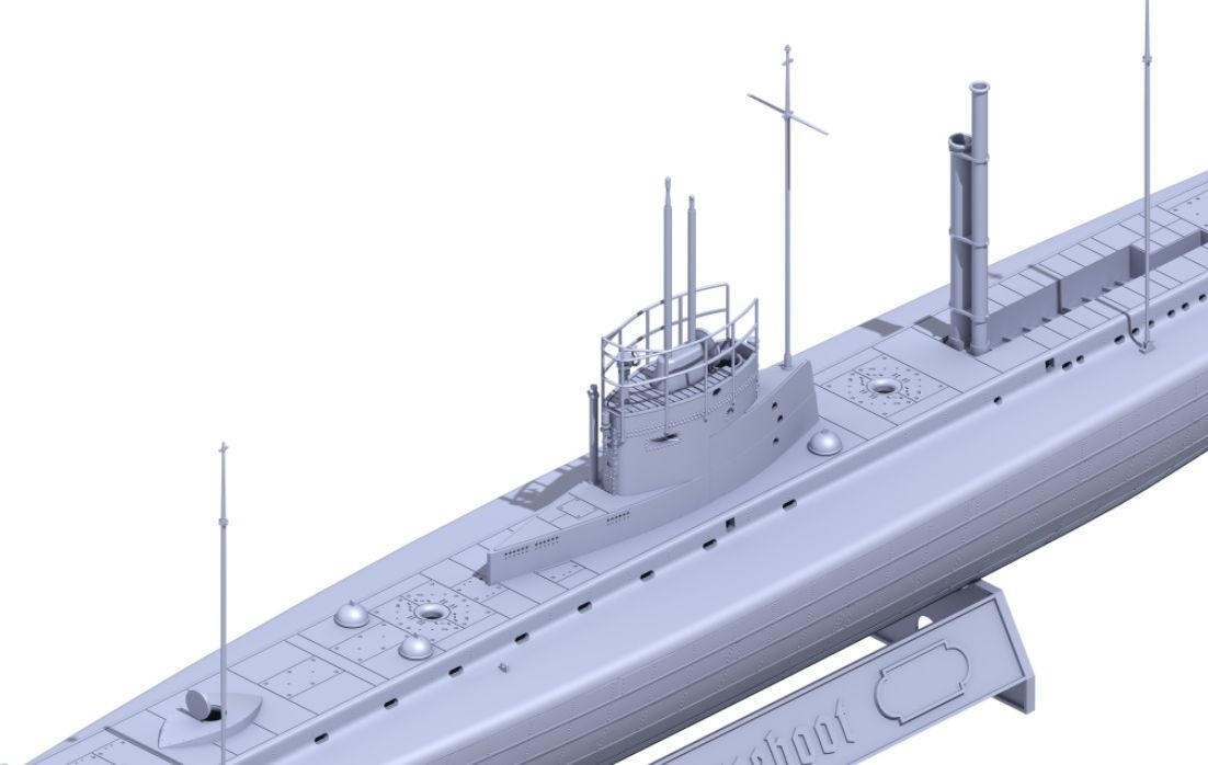 Zdjęcie Niemiecki okręt podwodny SM U9 1:72 Das Werk DW72001
