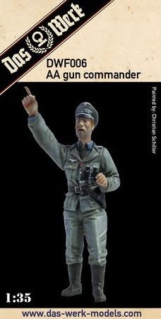 Anti-aircraft gun commander 1:35 Das Werk DWF006