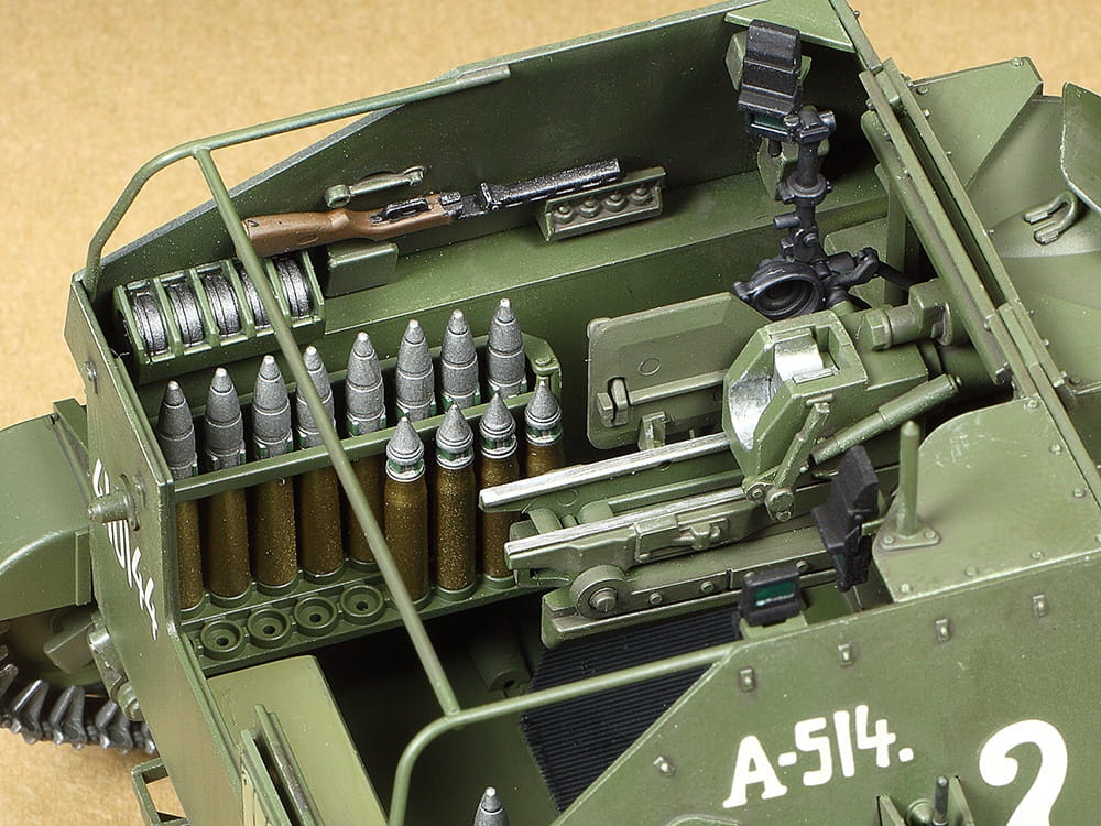 Zdjęcie dodatkowe produktu SU-76M Russian Self-Propelled Gun 1:35 Tamiya 35348