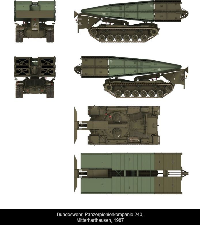 Zdjęcie Brückenlegepanzer M48 A2 AVLB 1:35 Das Werk DW35025
