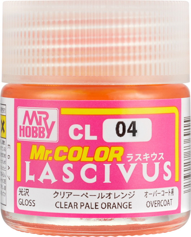Zdjęcie Mr.Hobby CL04 Pale Clear Orange 10ml farba CL04