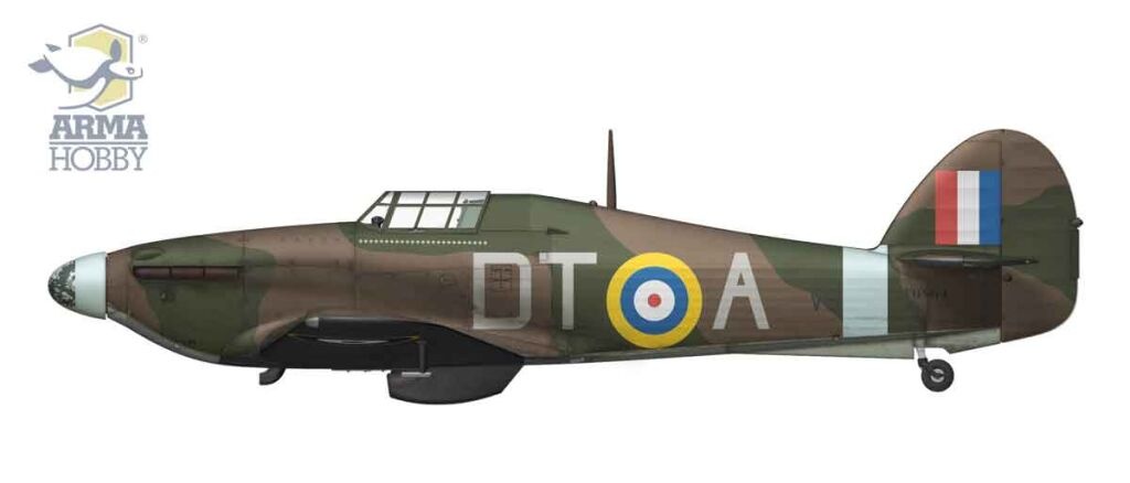 Zdjęcie Hurricane Mk I 1:48 Arma Hobby 40015